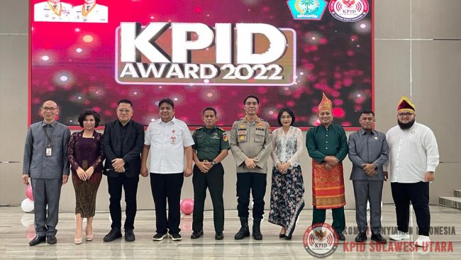 KPID Sulawesi Utara Sukses Menggelar KPID Sulut Award 2022